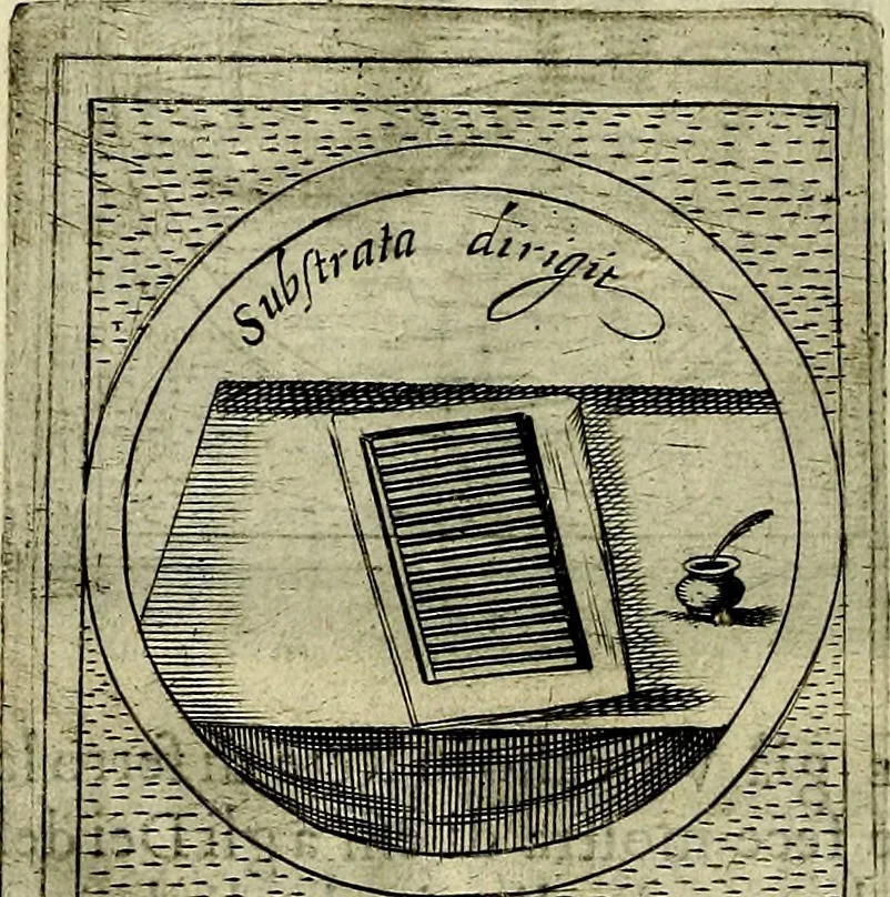 An illustration from Teatro d'imprese, 1623, leaf 1111