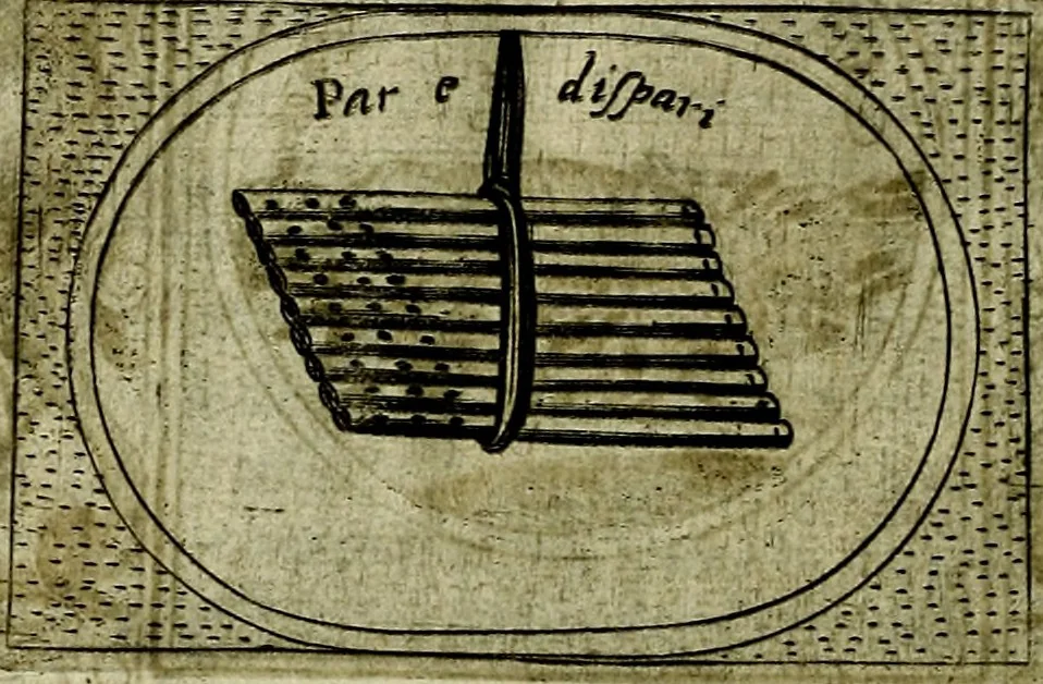 An illustration from Teatro d'imprese, 1623, leaf 1123