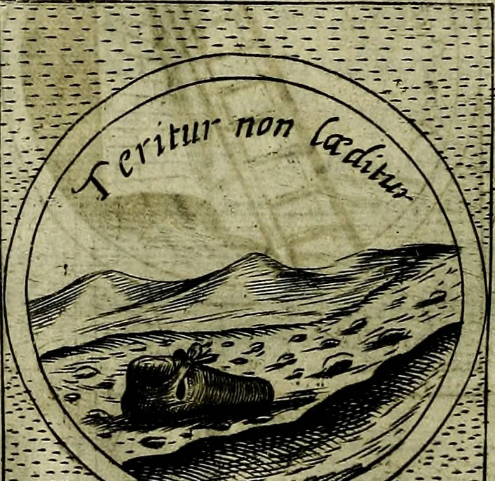An illustration from Teatro d'imprese, 1623, leaf 1127