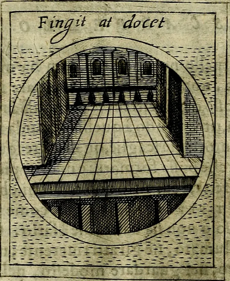An illustration from Teatro d'imprese, 1623, leaf 1129