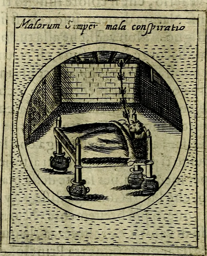 An illustration from Teatro d'imprese, 1623, leaf 1135