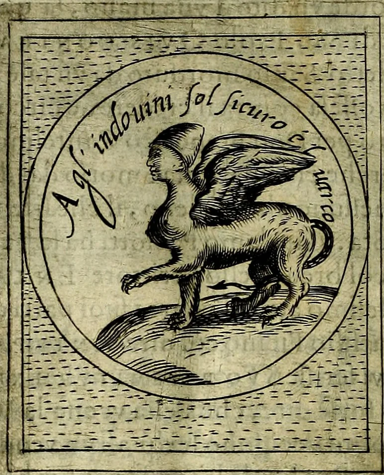 An illustration from Teatro d'imprese, 1623, leaf 1145