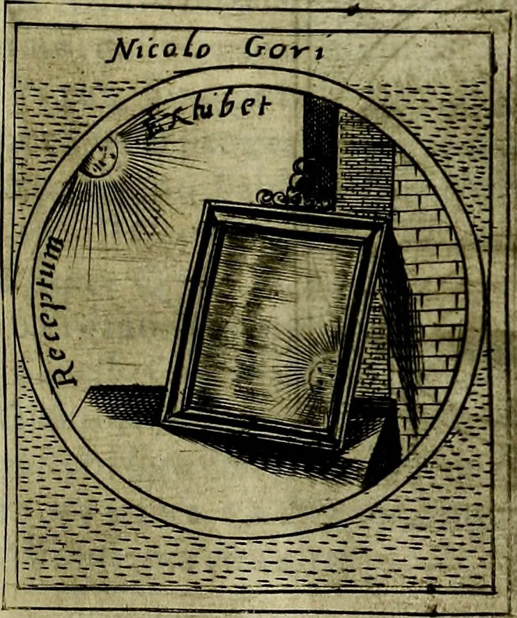 An illustration from Teatro d'imprese, 1623, leaf 1174