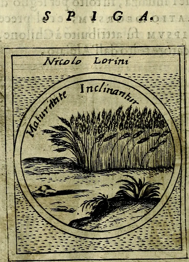 An illustration from Teatro d'imprese, 1623, leaf 1175