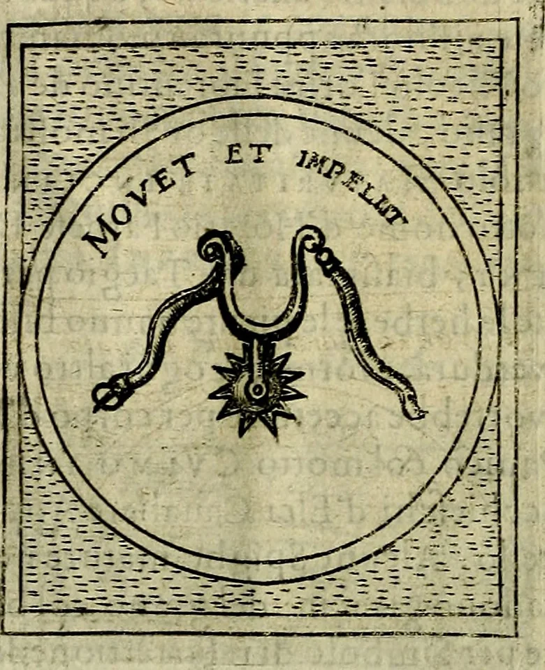 An illustration from Teatro d'imprese, 1623, leaf 1177