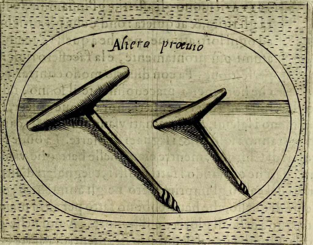 An illustration from Teatro d'imprese, 1623, leaf 1190