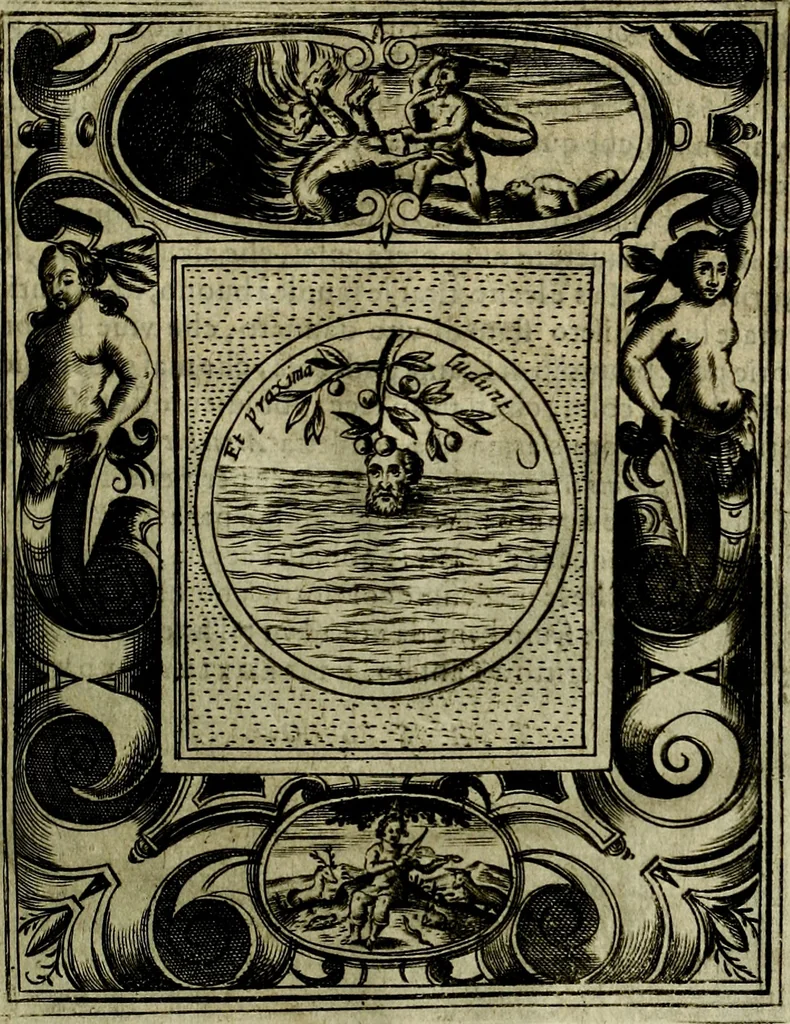 An illustration from Teatro d'imprese, 1623, leaf 1192