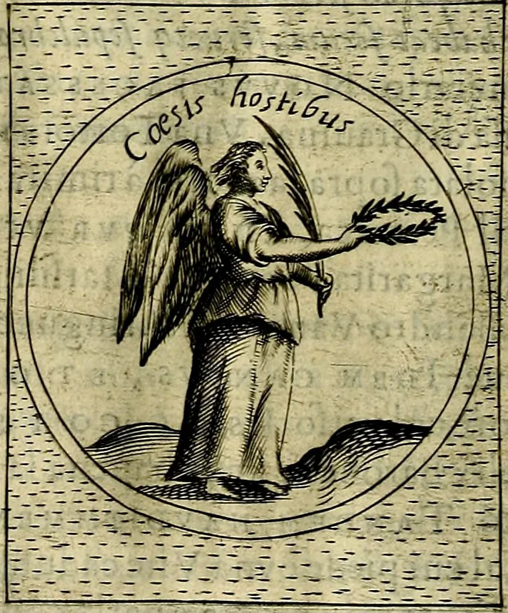 An illustration from Teatro d'imprese, 1623, leaf 1209