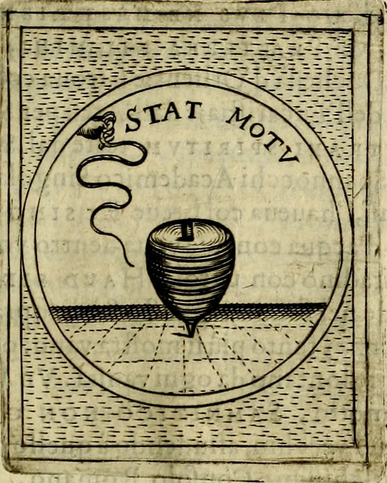 An illustration from Teatro d'imprese, 1623, leaf 1212