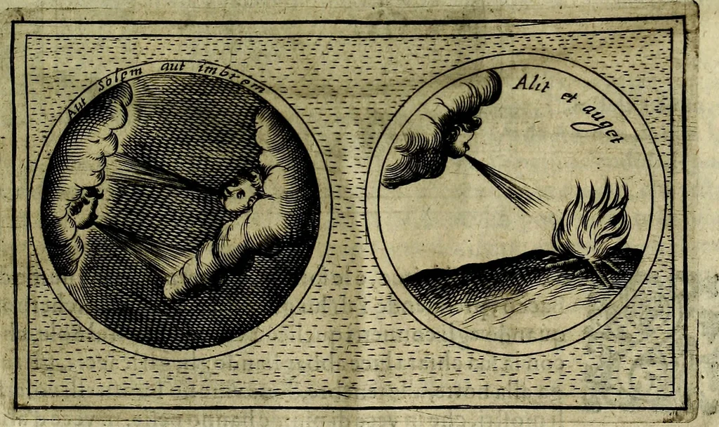 An illustration from Teatro d'imprese, 1623, leaf 1224