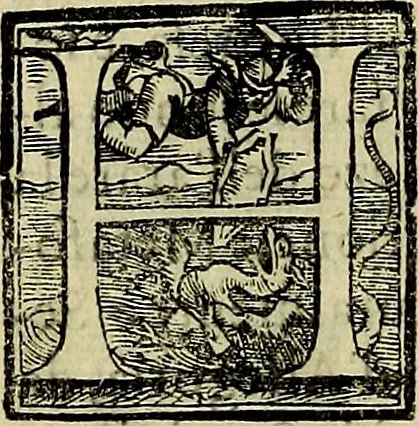 An illustration from Teatro d'imprese, 1623, leaf 247