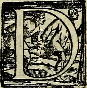 An illustration from Teatro d'imprese, 1623, leaf 261