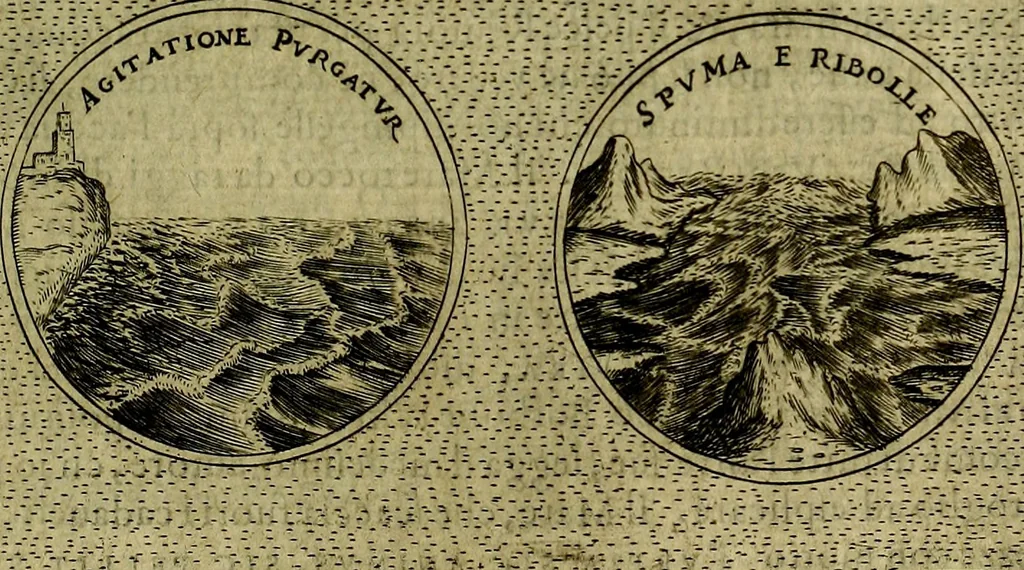 An illustration from Teatro d'imprese, 1623, leaf 532