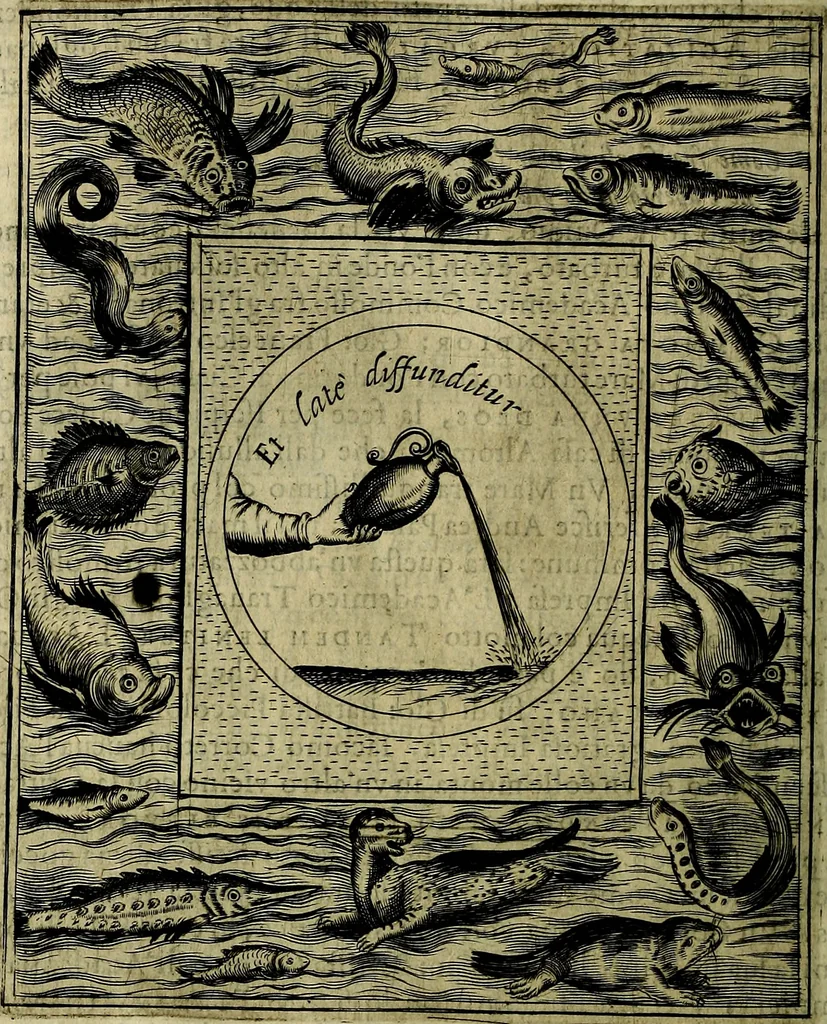 An illustration from Teatro d'imprese, 1623, leaf 535