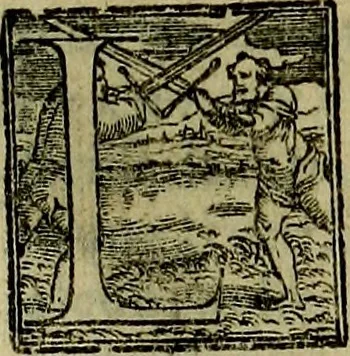 An illustration from Teatro d'imprese, 1623, leaf 536