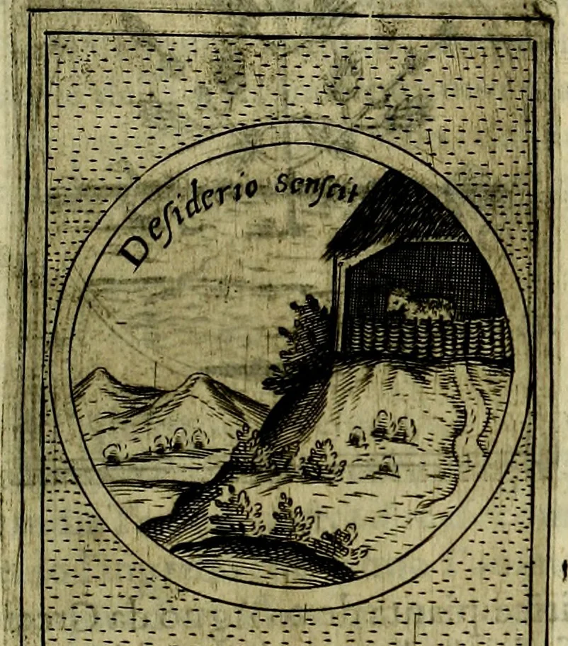 An illustration from Teatro d'imprese, 1623, leaf 540