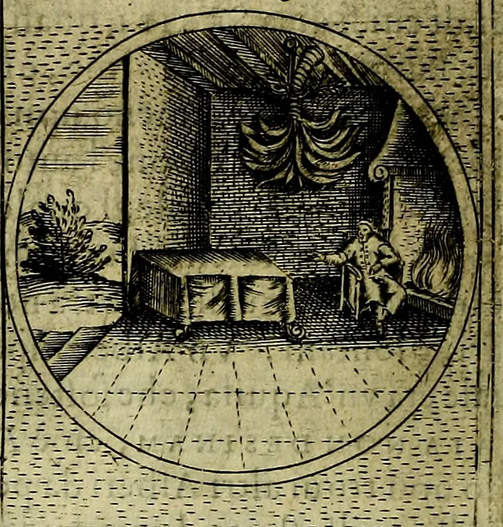 An illustration from Teatro d'imprese, 1623, leaf 549