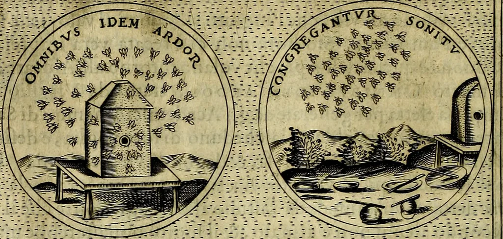 An illustration from Teatro d'imprese, 1623, leaf 579