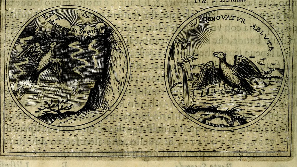 An illustration from Teatro d'imprese, 1623, leaf 593