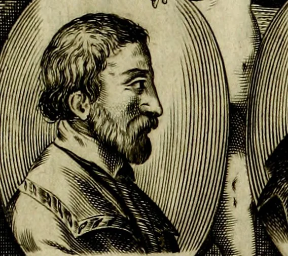 An illustration from Teatro d'imprese, 1623, leaf 6