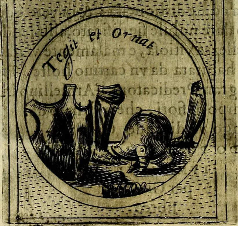An illustration from Teatro d'imprese, 1623, leaf 615