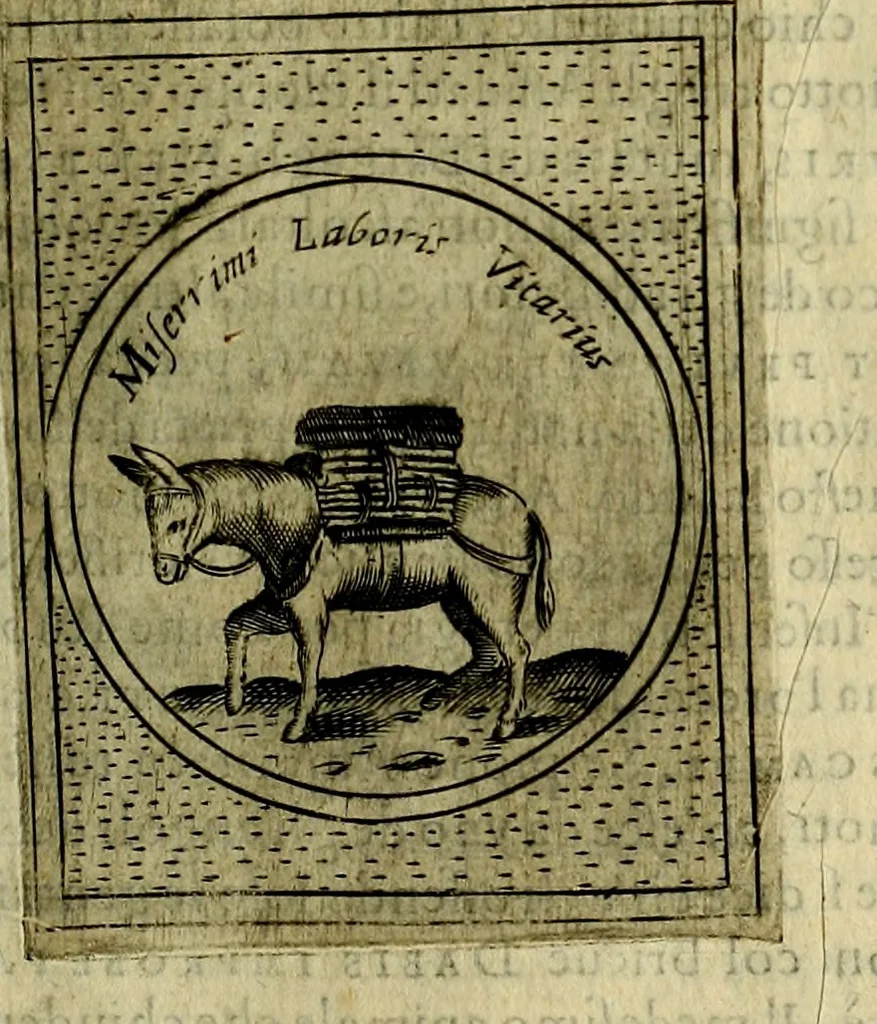 An illustration from Teatro d'imprese, 1623, leaf 618