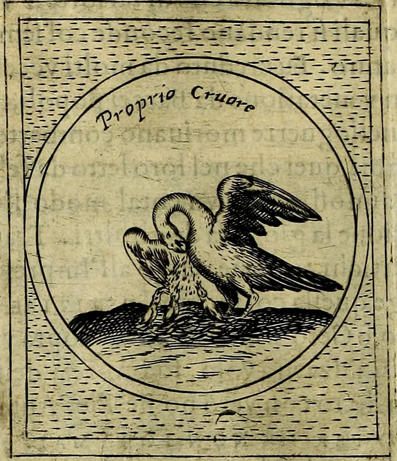 An illustration from Teatro d'imprese, 1623, leaf 623