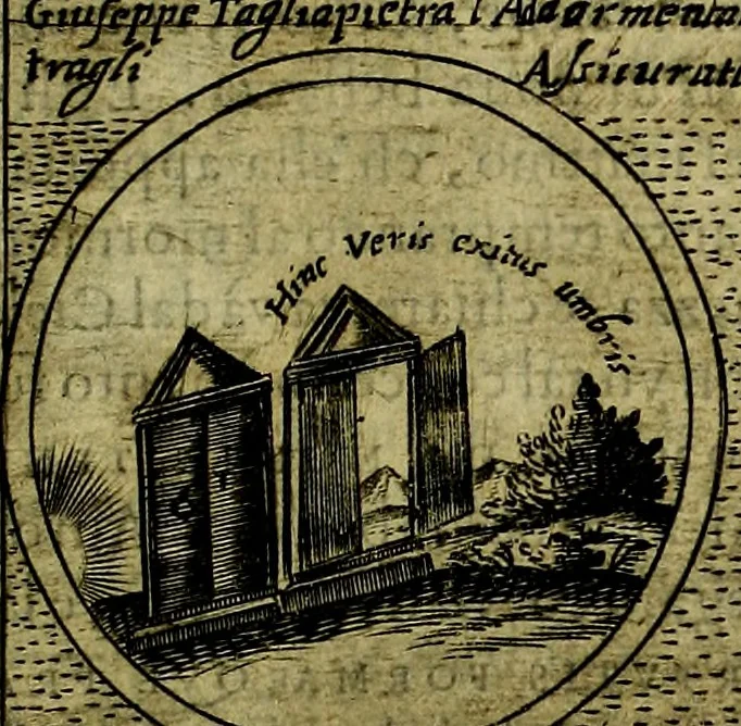 An illustration from Teatro d'imprese, 1623, leaf 624
