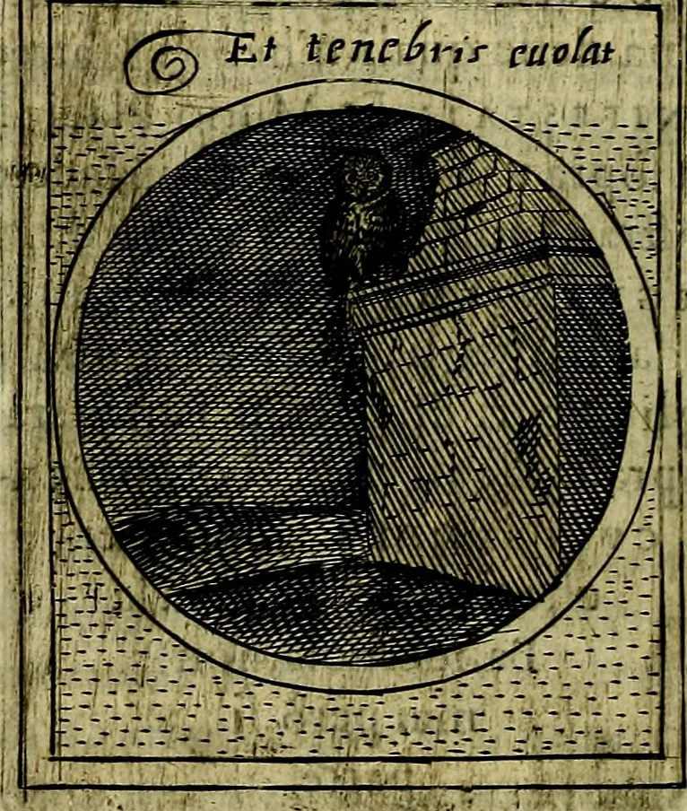 An illustration from Teatro d'imprese, 1623, leaf 633
