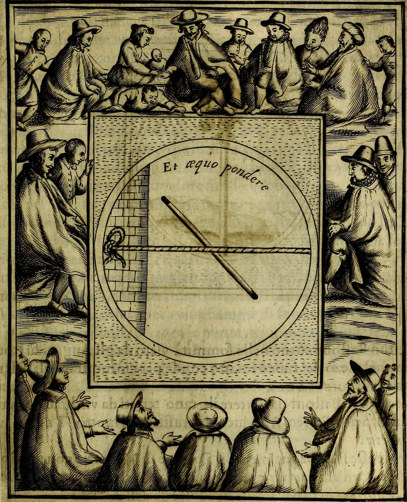 An illustration from Teatro d'imprese, 1623, leaf 640