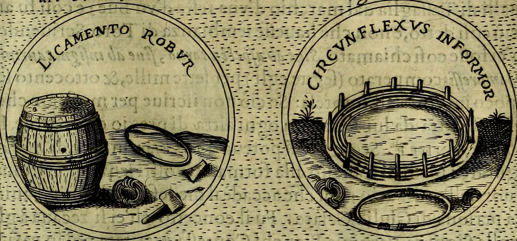 An illustration from Teatro d'imprese, 1623, leaf 652