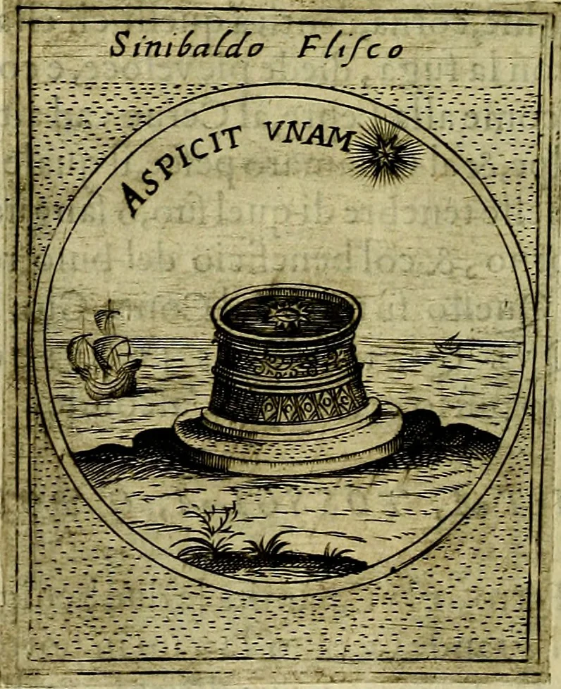 An illustration from Teatro d'imprese, 1623, leaf 661