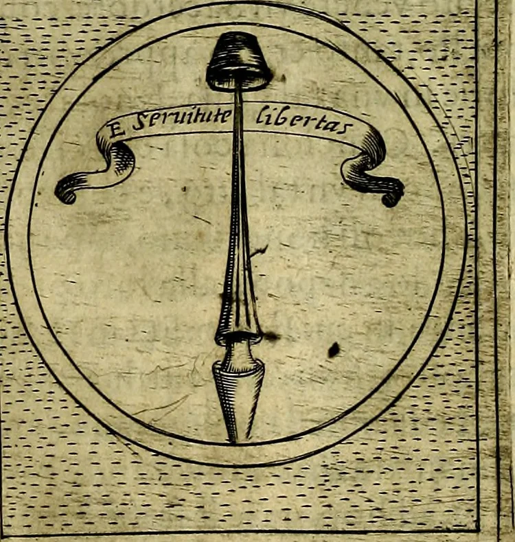 An illustration from Teatro d'imprese, 1623, leaf 685