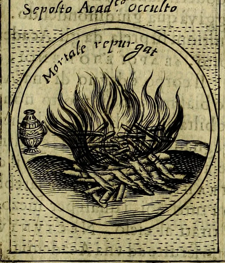 An illustration from Teatro d'imprese, 1623, leaf 706