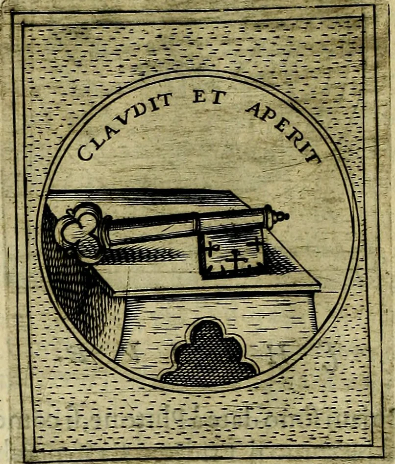 An illustration from Teatro d'imprese, 1623, leaf 723