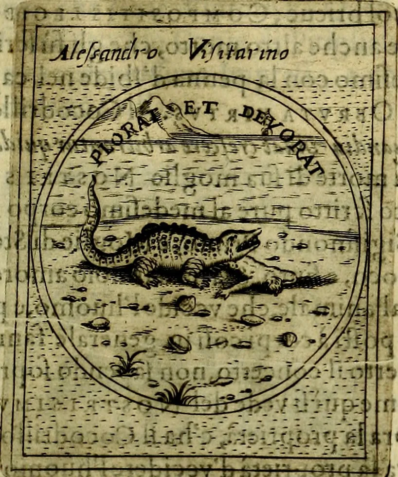 An illustration from Teatro d'imprese, 1623, leaf 740