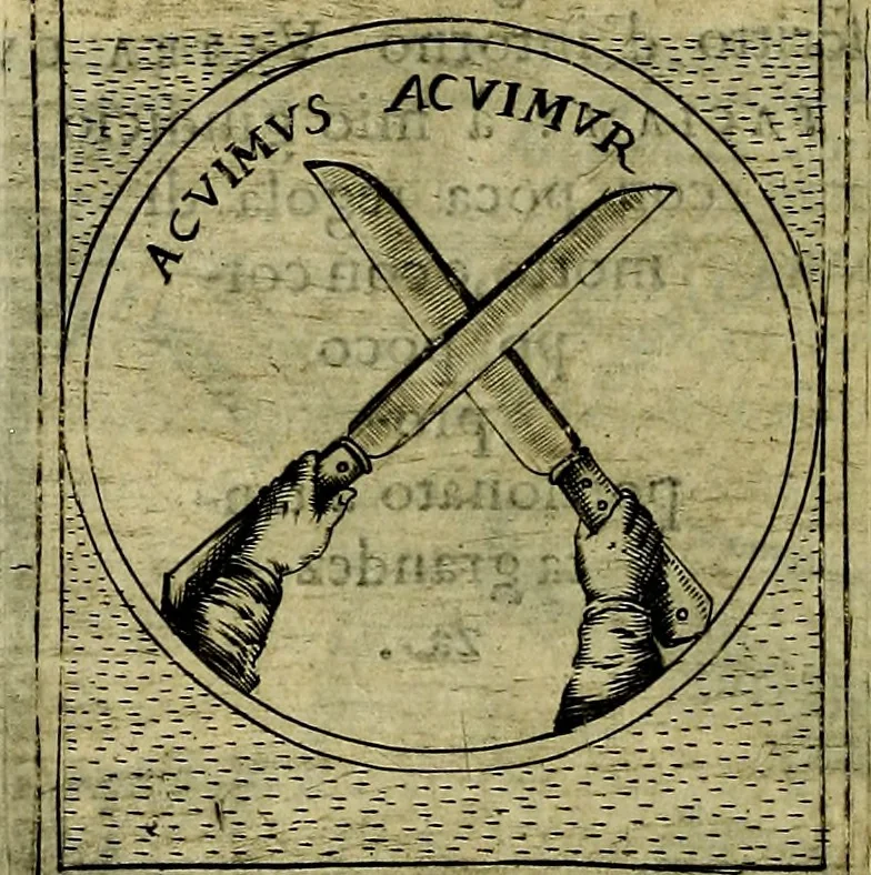 An illustration from Teatro d'imprese, 1623, leaf 749