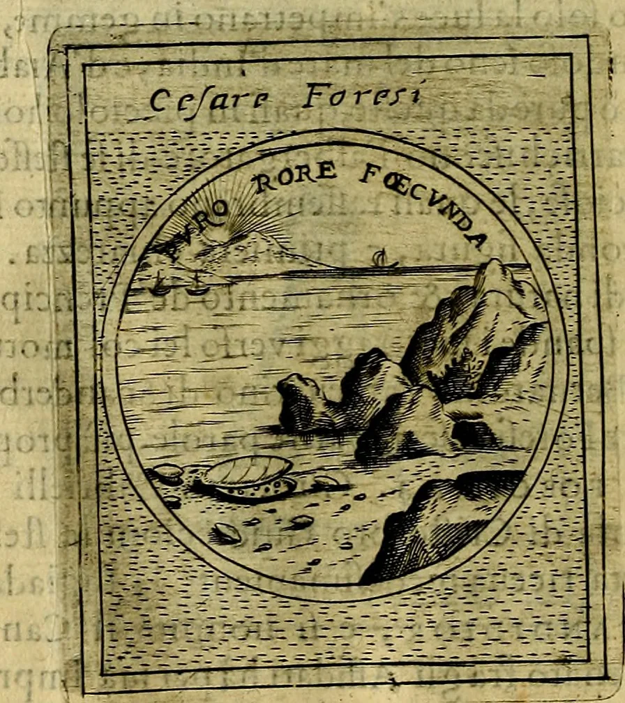 An illustration from Teatro d'imprese, 1623, leaf 753