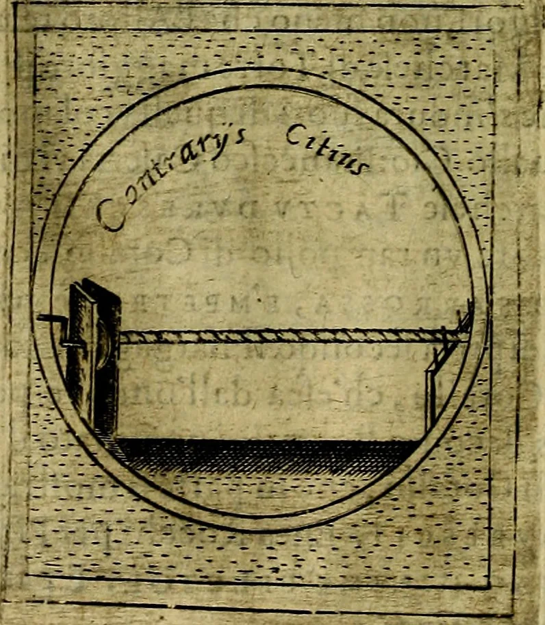 An illustration from Teatro d'imprese, 1623, leaf 757