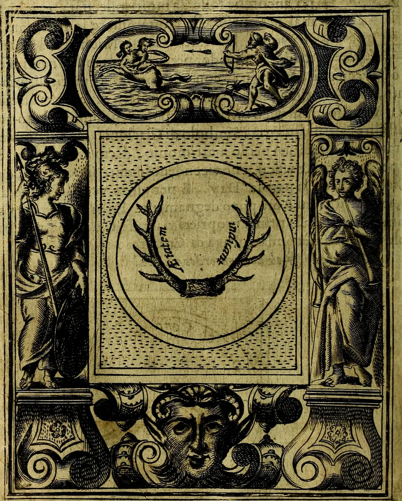 An illustration from Teatro d'imprese, 1623, leaf 759