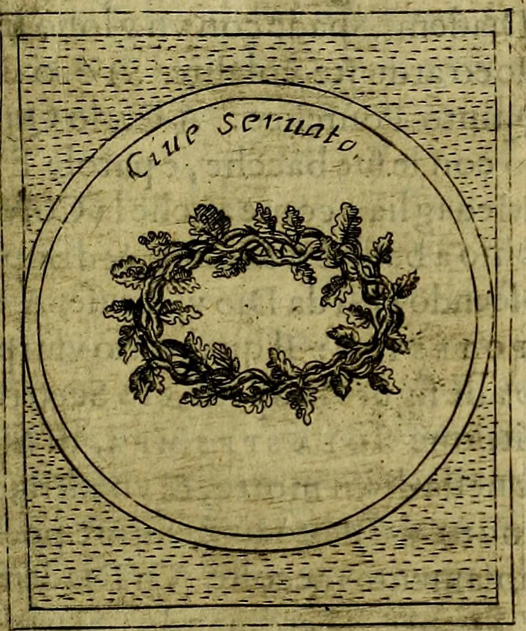 An illustration from Teatro d'imprese, 1623, leaf 762