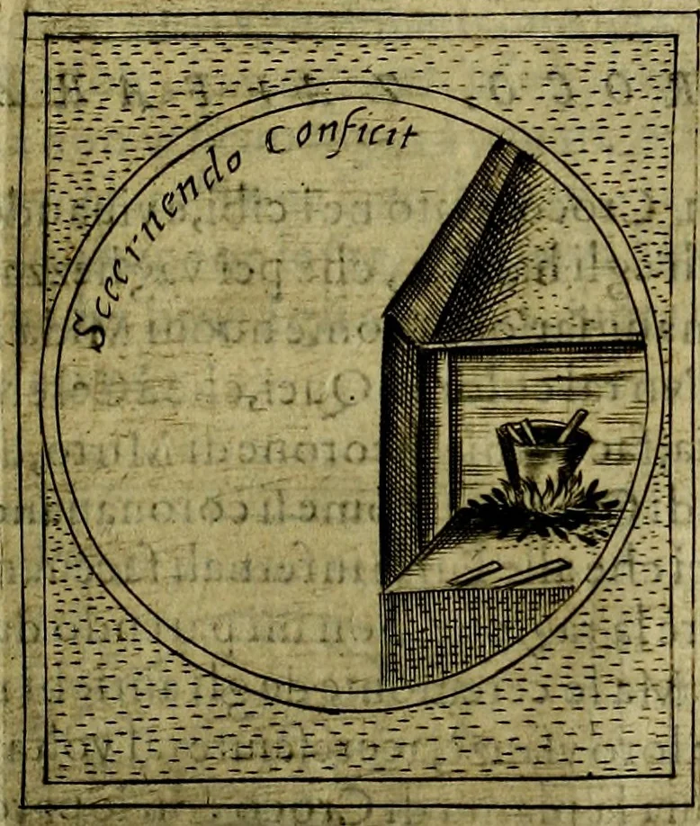 An illustration from Teatro d'imprese, 1623, leaf 774
