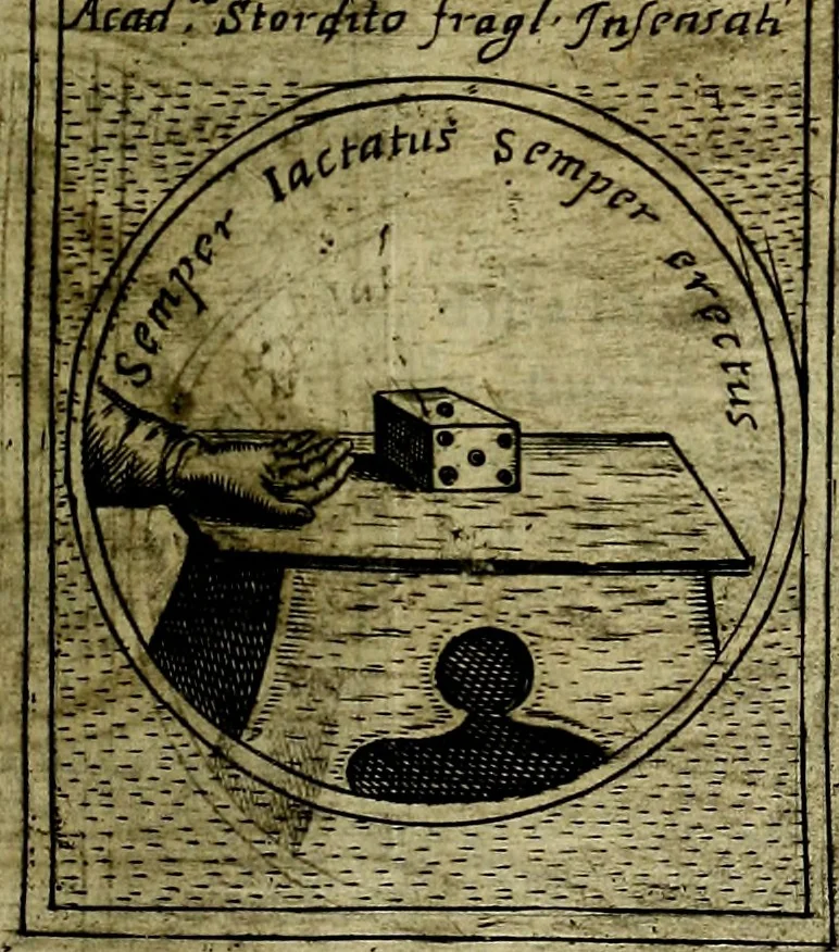 An illustration from Teatro d'imprese, 1623, leaf 778