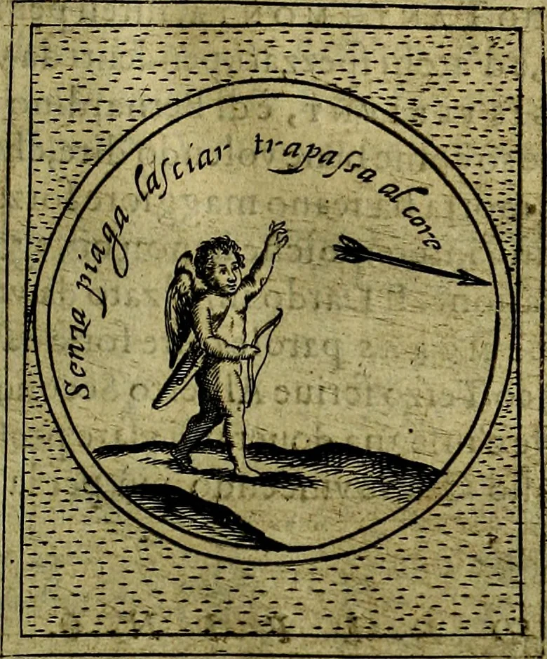 An illustration from Teatro d'imprese, 1623, leaf 780