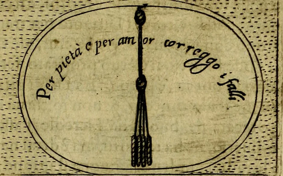An illustration from Teatro d'imprese, 1623, leaf 794