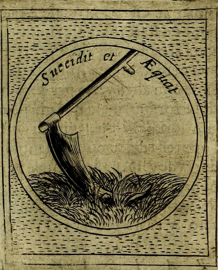 An illustration from Teatro d'imprese, 1623, leaf 818