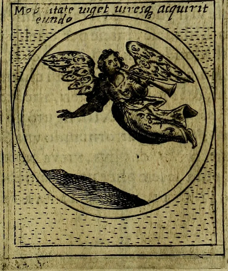 An illustration from Teatro d'imprese, 1623, leaf 818