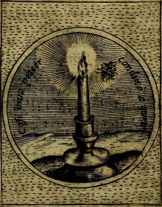 An illustration from Teatro d'imprese, 1623, leaf 822