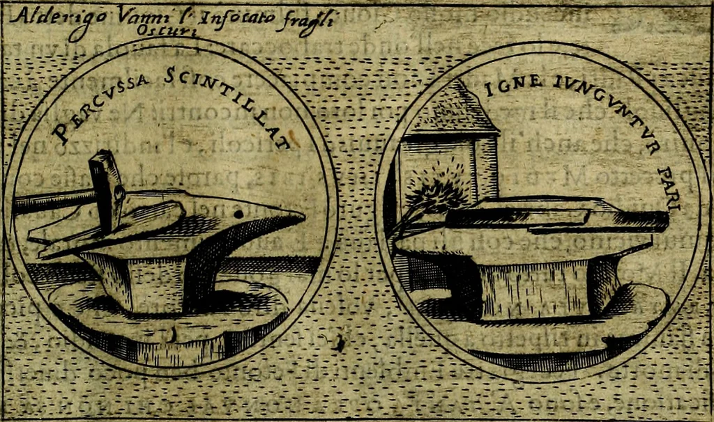 An illustration from Teatro d'imprese, 1623, leaf 826