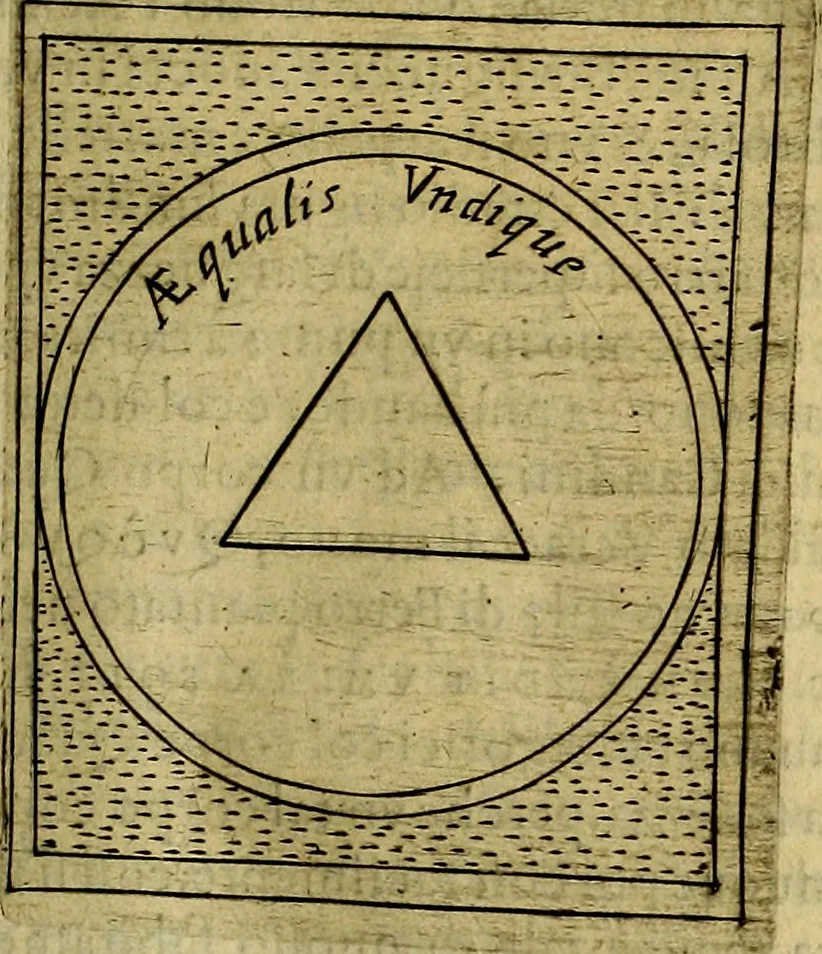 An illustration from Teatro d'imprese, 1623, leaf 832